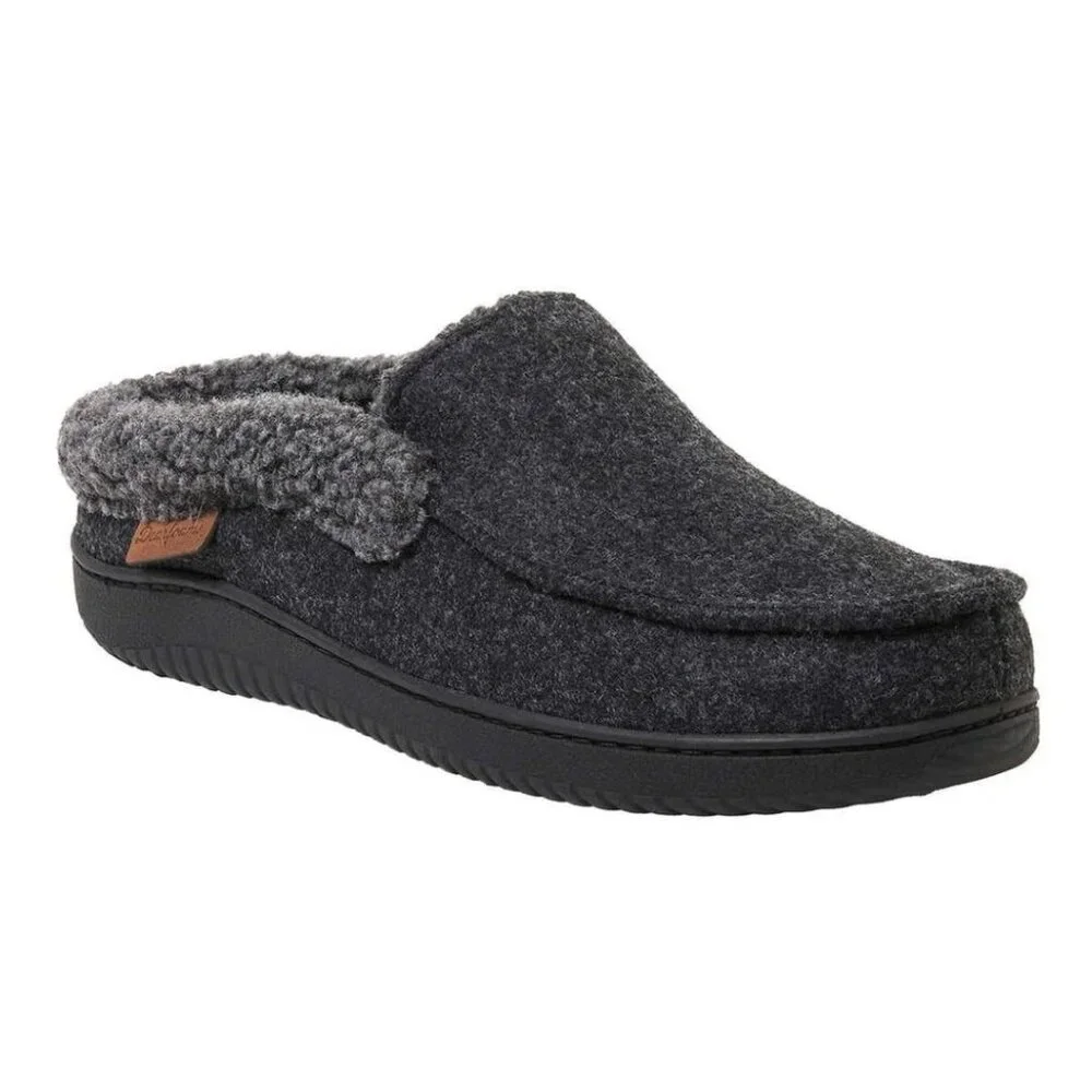 Dearfoams Loafer Slippers Men's 11/12 Indoor Outdoor Leisure House Winter Shoes_10